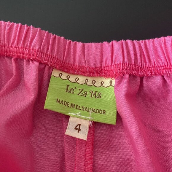 Le' Za Me Open Back Bow Top With Capri Pants - Picture 9 of 12